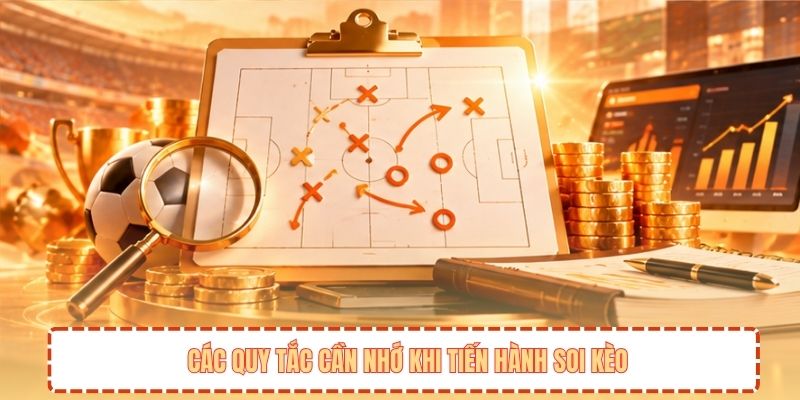 Các quy tắc cần nhớ khi tiến hành soi kèo