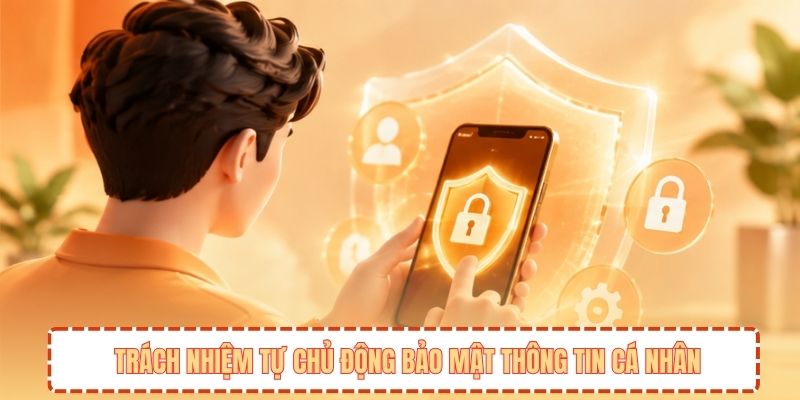 Trách nhiệm tự chủ động bảo mật thông tin cá nhân